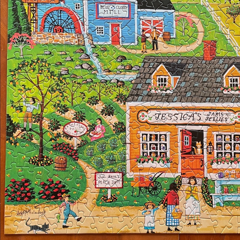 *SOLD* Bits and Pieces Jessica’s Jams and Jellies Jigsaw Puzzle - 500 Pieces - Picture 9 of 12